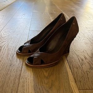 Brown heels